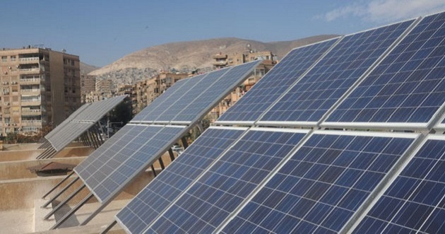 تنفيذ مشاريع الطاقة الشمسية في سورية